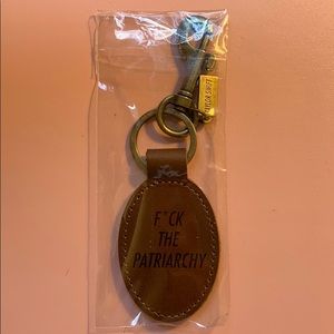 NWT Taylor Swift F*** the Patriarchy Keychain